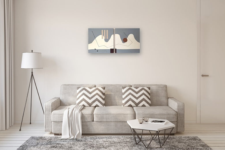 Mar by Sally Morris Clark |  In Room View of Artwork 