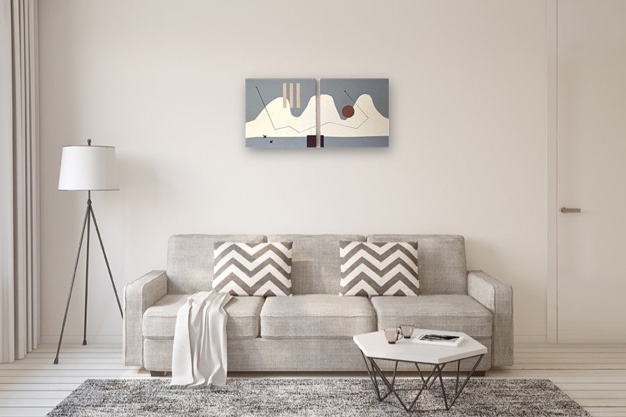 Mar by Sally Morris Clark |  In Room View of Artwork 