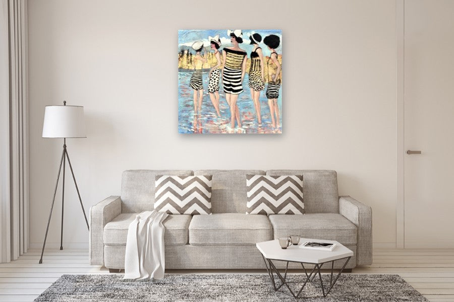 Tidal Conversation by Mary Pratt |  In Room View of Artwork 