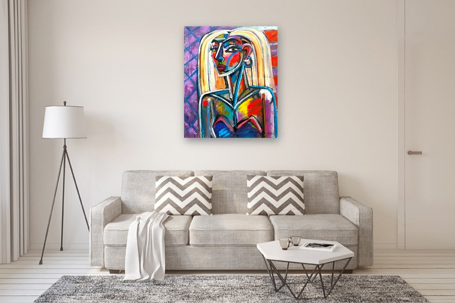 Electric Muse by Allen Wittert |  In Room View of Artwork 