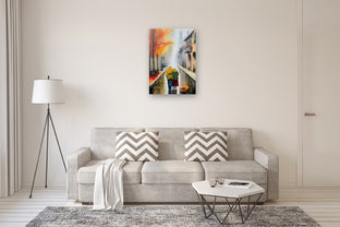 Autumn Stroll by Mikhail Zuyeu |  In Room View of Artwork 