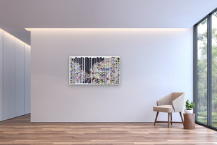 Untitled (color frequency=variable of sound frequency II) by Jack R. Mesa |  In Room View of Artwork 