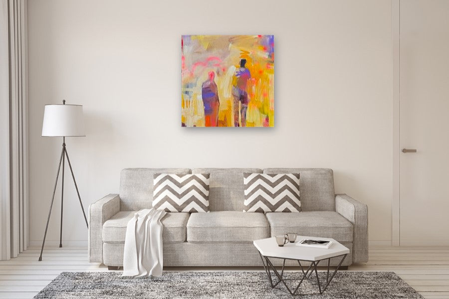 Introspection by Gena Brodie Robbins |  In Room View of Artwork 