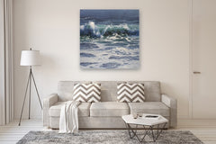 Original art for sale at UGallery.com | Awakening by Richard Johnson | $10,600 | oil painting | 48' h x 48' w | thumbnail 5