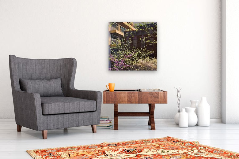 High Line – Emerging Spring by Nick Savides |  In Room View of Artwork 