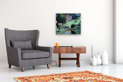 Original art for sale at UGallery.com | End of Day by James Hartman | $1,250 | encaustic artwork | 20' h x 24' w | thumbnail 5