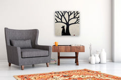 Original art for sale at UGallery.com | Winter by Jaime Ellsworth | $1,350 | acrylic painting | 24' h x 24' w | thumbnail 5