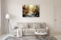 Original art for sale at UGallery.com | Elements of Eternity by Tatiana Iliina | $3,375 | acrylic painting | 36' h x 48' w | thumbnail 5