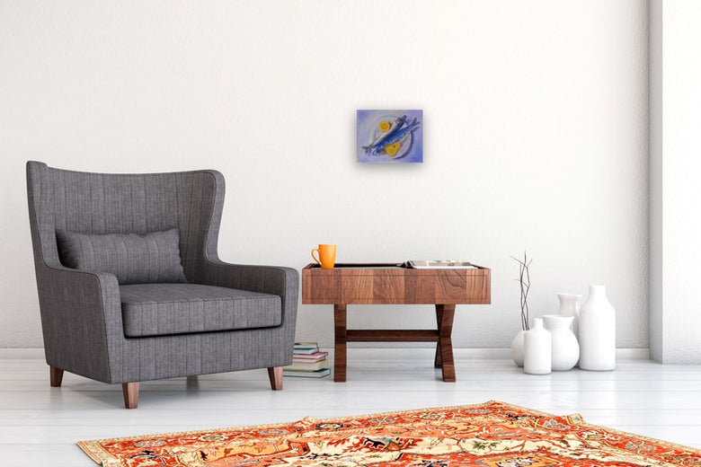 Catch of the Day by Joanie Ford |  In Room View of Artwork 