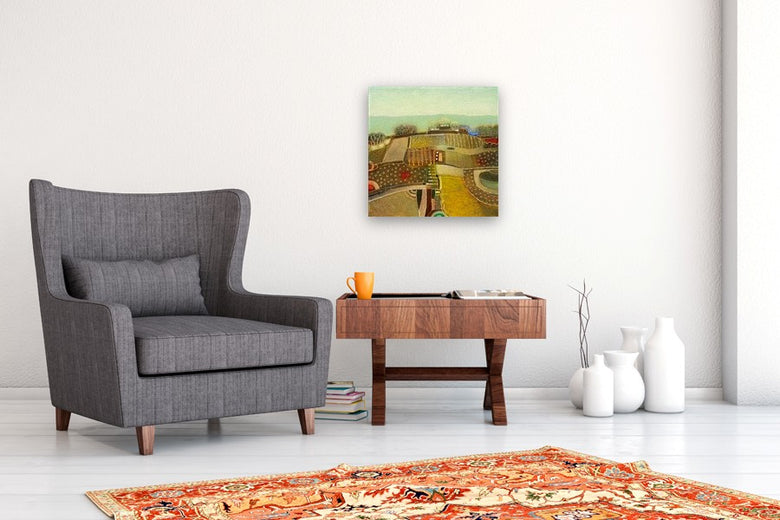 The Seasons and the Weather by Rob van Hoek |  In Room View of Artwork 