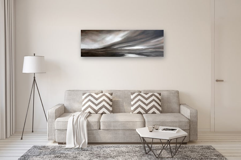 Aerial Dramatics by Mandy Main |  In Room View of Artwork 