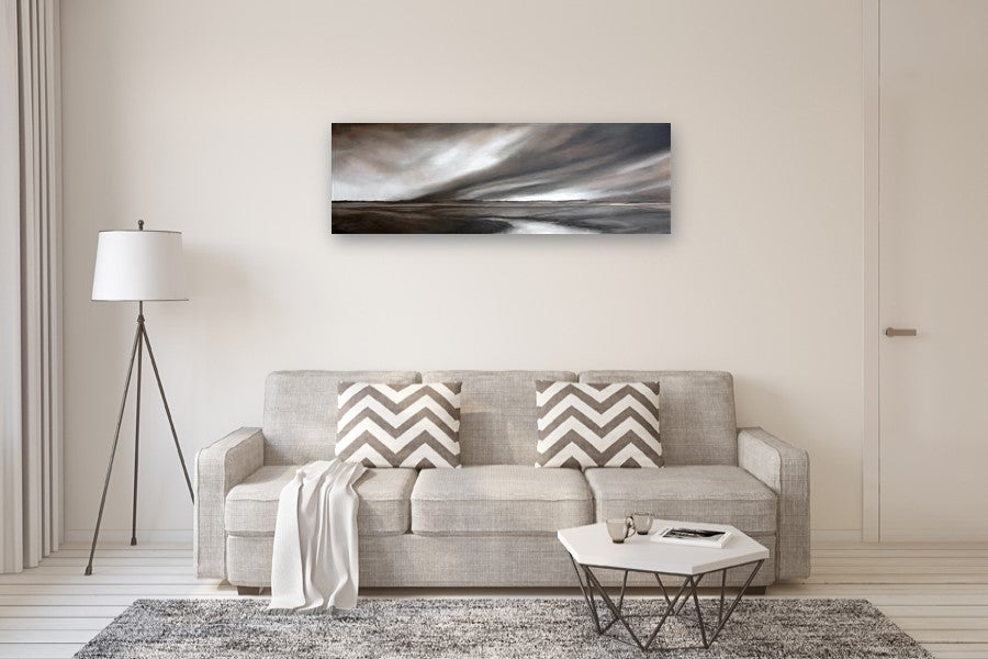 Aerial Dramatics by Mandy Main |  In Room View of Artwork 