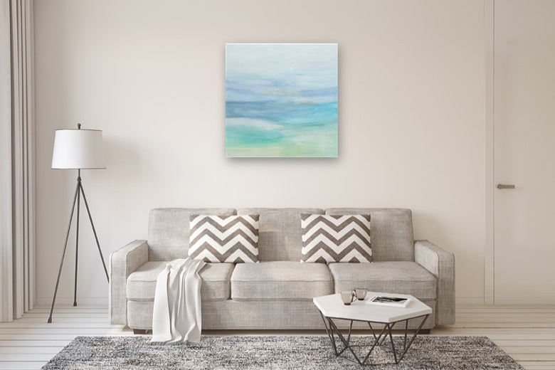 After Rain by Jennifer Hanson |  In Room View of Artwork 