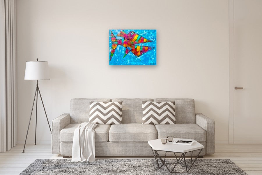 Electric Eric by Allen Wittert |  In Room View of Artwork 