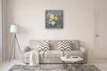 Original art for sale at UGallery.com | Whisper To Me by Judy Mackey | $1,125 | oil painting | 30' h x 30' w | thumbnail 5