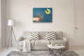 Original art for sale at UGallery.com | Nights Flight by Alana Clumeck | $2,375 | acrylic painting | 30' h x 40' w | thumbnail 5