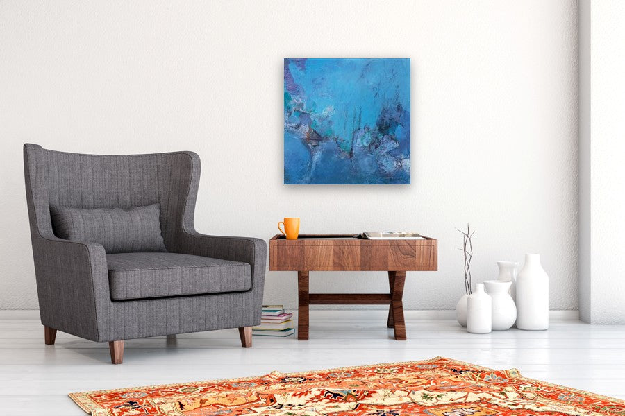 Open Waters by Dorothy Gaziano |  In Room View of Artwork 