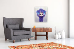 Original art for sale at UGallery.com | Monika by Viktoria Goudbeek | $1,425 | oil painting | 23.6' h x 19.7' w | thumbnail 5
