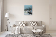 Original art for sale at UGallery.com | The Season by George Peebles | $1,075 | oil painting | 30' h x 24' w | thumbnail 5