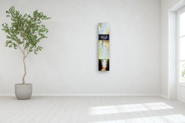 Nest from Forest by Candice Eisenfeld |  In Room View of Artwork 