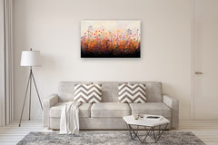 Original art for sale at UGallery.com | Spring Flowers by Fernando Garcia | $4,575 | oil painting | 30' h x 48' w | thumbnail 2