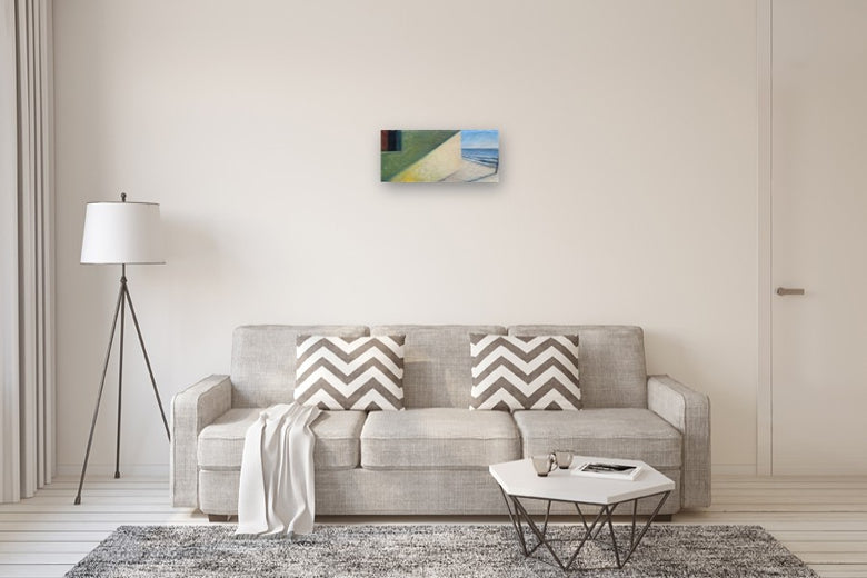IL Mare D’Inverno by Tito Rossini |  In Room View of Artwork 