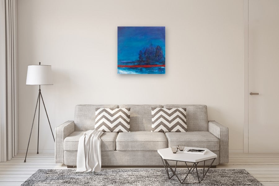 Feeling Serene by Kajal Zaveri |  In Room View of Artwork 