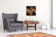 Original art for sale at UGallery.com | Euphoric by Linda McCord | $950 | acrylic painting | 20' h x 20' w | thumbnail 5
