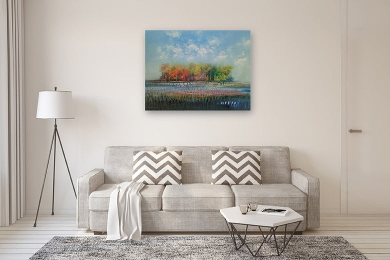A Moment to Remember by George Peebles |  In Room View of Artwork 