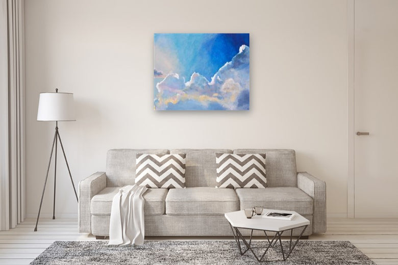 Right of Sunset by Benjamin Thomas |  In Room View of Artwork 