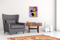 Original art for sale at UGallery.com | Wren and Pepper by Jessica JH Roller | $375 | acrylic painting | 20' h x 16' w | thumbnail 5