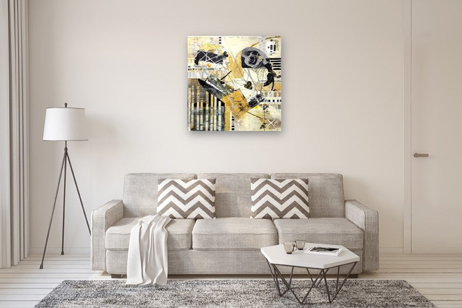 Tangled Hearts by Linda Shaffer |  In Room View of Artwork 