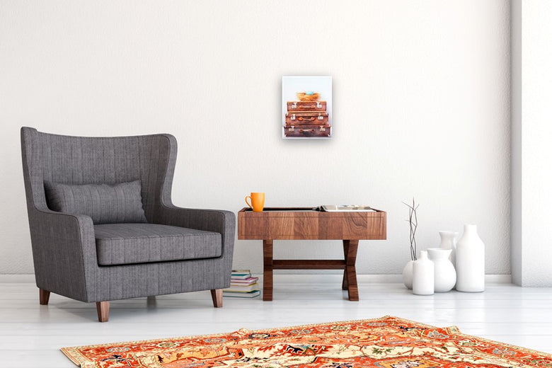 Finally Heading Home by Dwight Smith |  In Room View of Artwork 