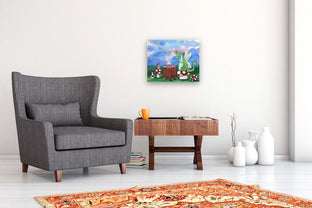 A Whimsical Tea Party by Andrea Doss |  In Room View of Artwork 