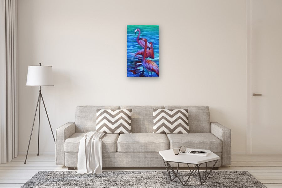 Pleasant Moment by Andres Lopez |  In Room View of Artwork 