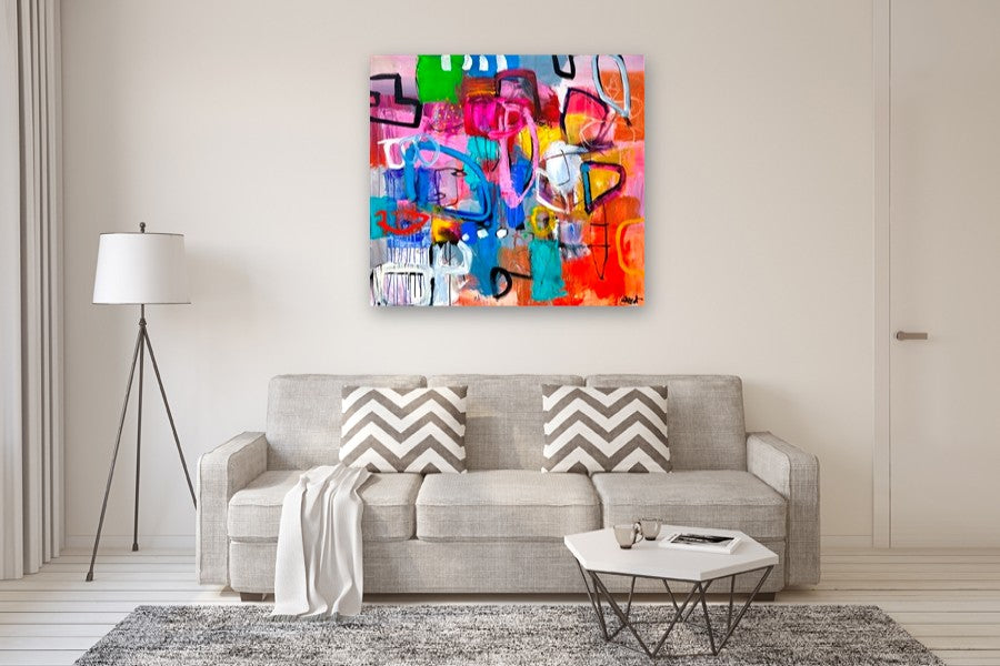 Exuberjoy by Allen Wittert |  In Room View of Artwork 