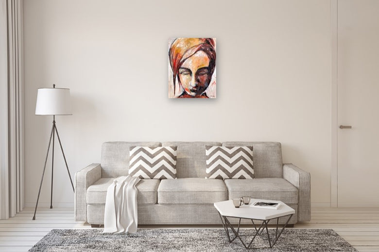 Soul Searching by Sharon Sieben |  In Room View of Artwork 