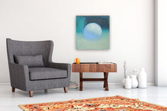 Original art for sale at UGallery.com | Roaring Silence by Heidi Hybl | $1,700 | oil painting | 24' h x 24' w | thumbnail 5