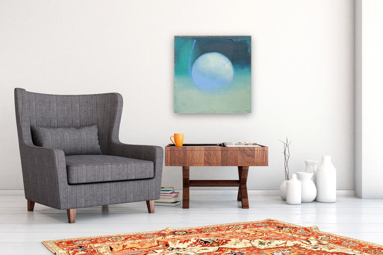 Roaring Silence by Heidi Hybl |  In Room View of Artwork 