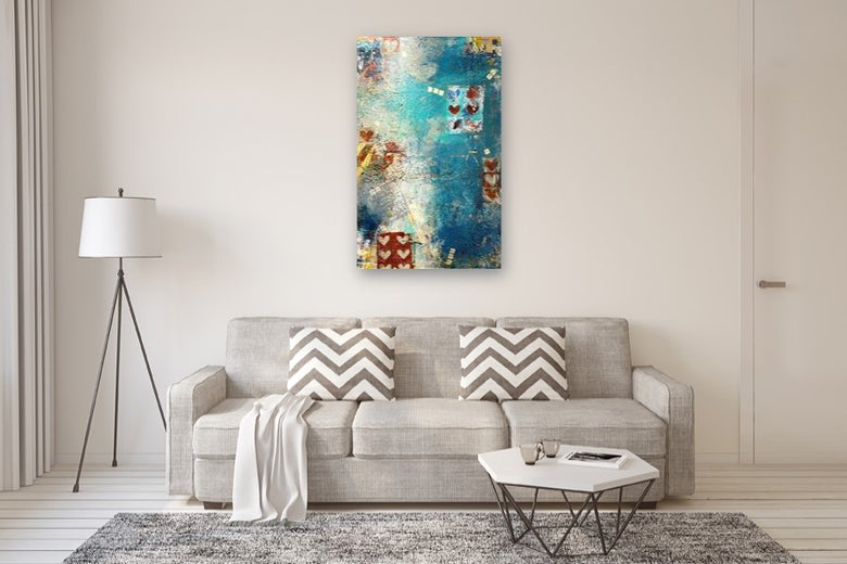 Always Time by Linda Shaffer |  In Room View of Artwork 