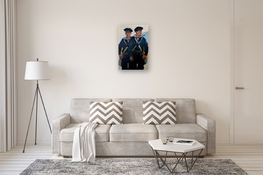 Re-Enactors by Nicholas Robertson |  In Room View of Artwork 