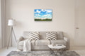 Original art for sale at UGallery.com | Blue Skies Smiling by Suzanne Massion | $1,225 | oil painting | 24' h x 36' w | thumbnail 5