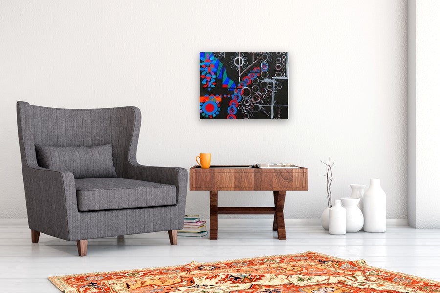 Dark Matter by Ava Doran |  In Room View of Artwork 