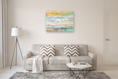 Original art for sale at UGallery.com | Exhale by Alicia Dunn | $2,225 | acrylic painting | 30' h x 40' w | thumbnail 5