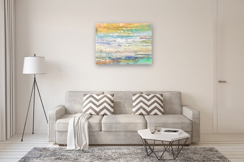 Exhale by Alicia Dunn |  In Room View of Artwork 