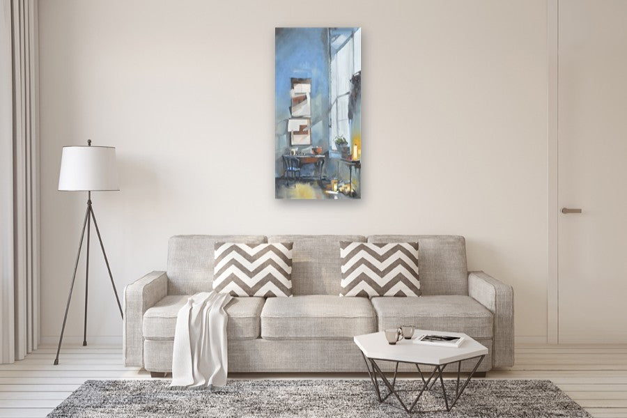 Corner Desk by David Thelen |  In Room View of Artwork 