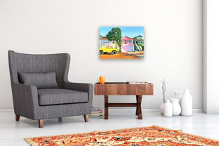 Three Houses by John Jaster |  In Room View of Artwork 