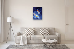 Original art for sale at UGallery.com | Koi I by James Nyika | $1,175 | watercolor painting | 30' h x 22' w | thumbnail 5