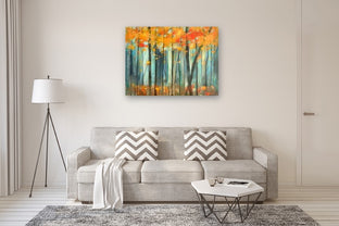 Falling For You by Drew Noel Marin |  In Room View of Artwork 