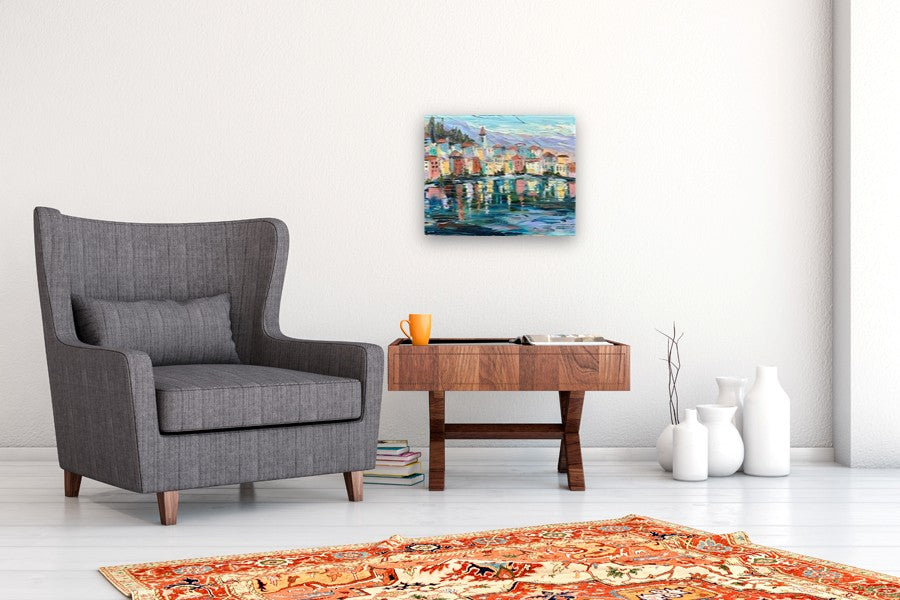 Colors of Italy by Lisa Elley |  In Room View of Artwork 